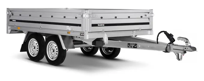 Achat remorque double essieu pour transport