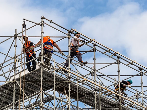 Collier fixe résistant pour échafaudage économique